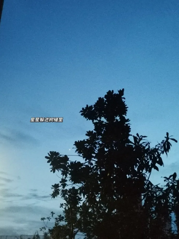 老天爷，你可真美啊。天空的颜色让一次抬头变成值得保存的瞬间。